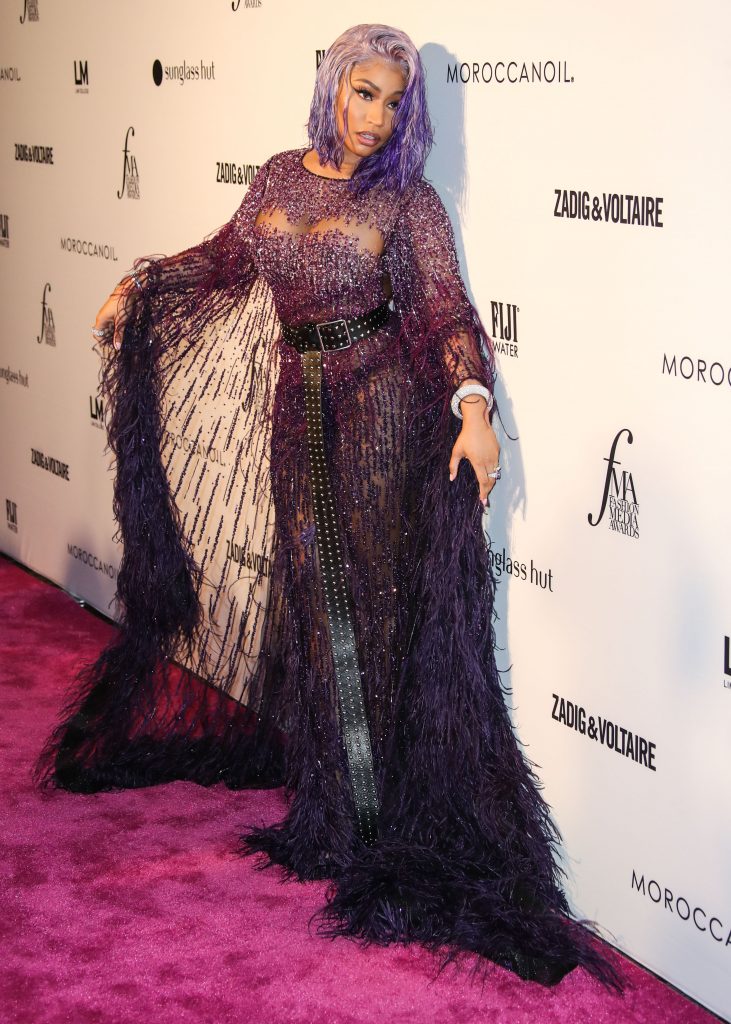 Daring Celebrity Nicki Minaj Stuns in a See-Through Dress gallery, pic 92