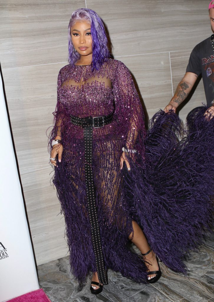 Daring Celebrity Nicki Minaj Stuns in a See-Through Dress gallery, pic 130