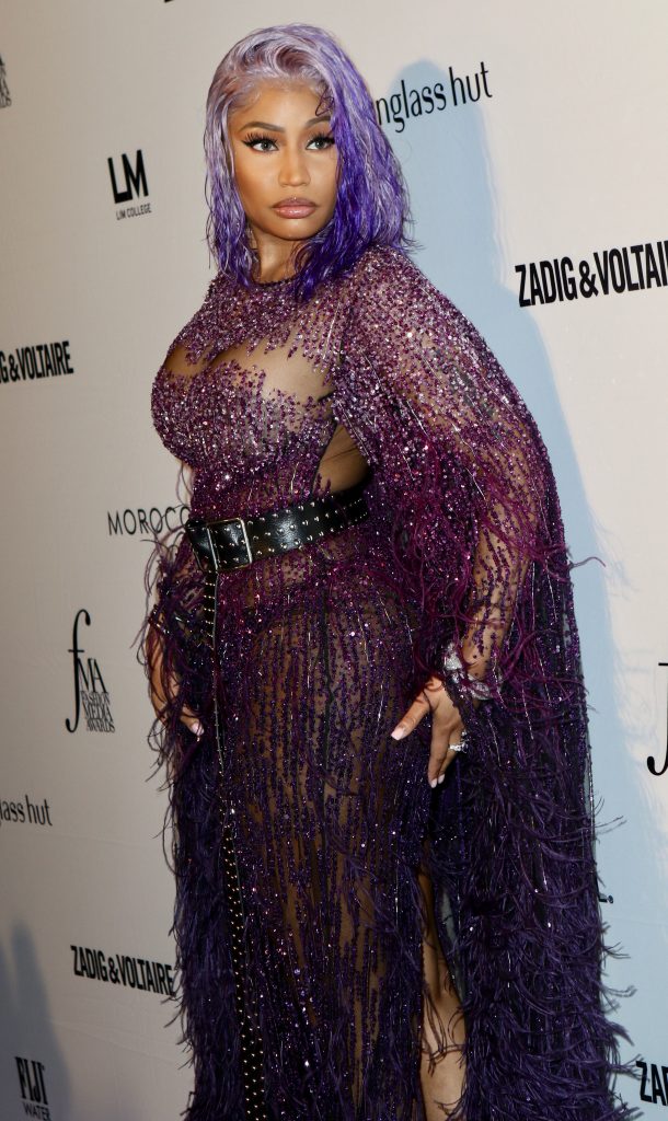 Daring Celebrity Nicki Minaj Stuns in a See-Through Dress gallery, pic 158