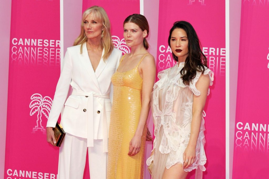 Olivia Munn Stuns in a White See-Through Dress at Cannes gallery, pic 42