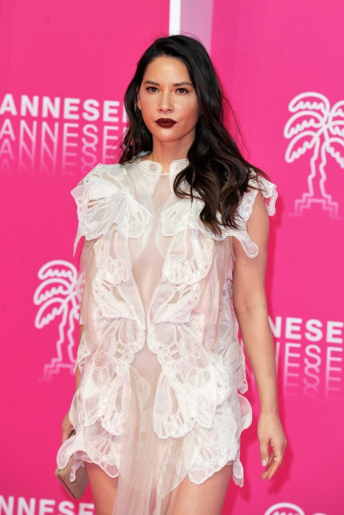 Olivia Munn Stuns in a White See-Through Dress at Cannes gallery, pic 80