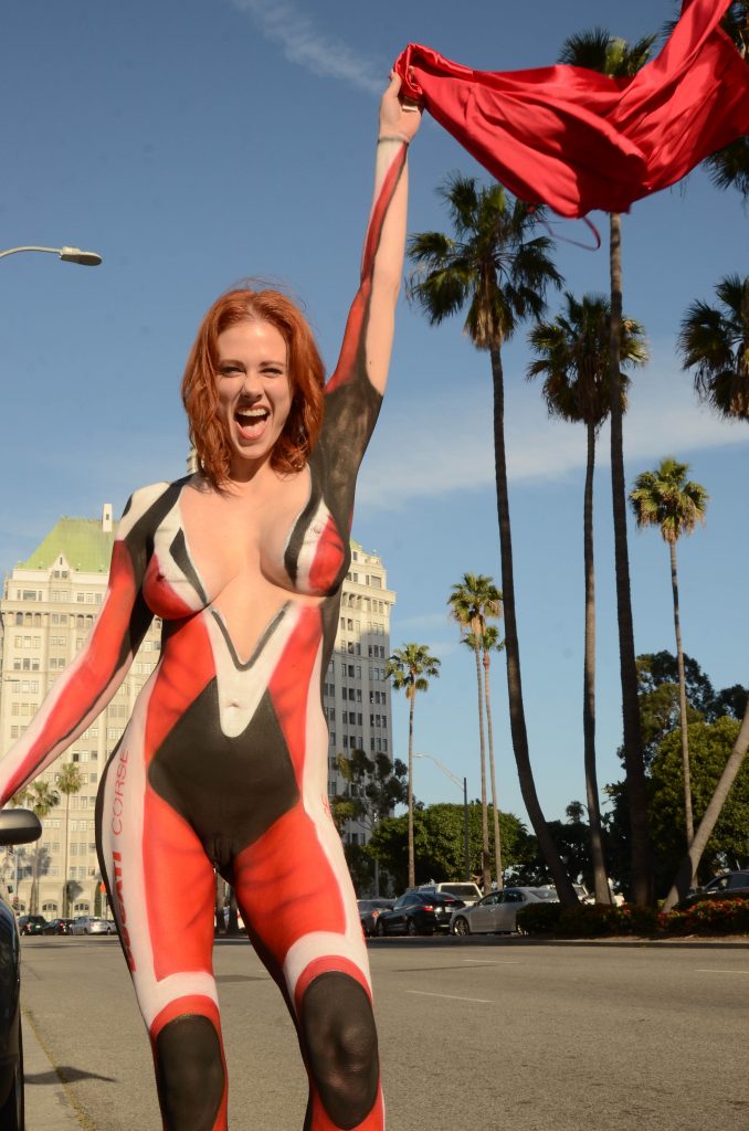 Actress-Turned-Pornstar Maitland Ward in a Nude Body Paint Gallery, pic 96