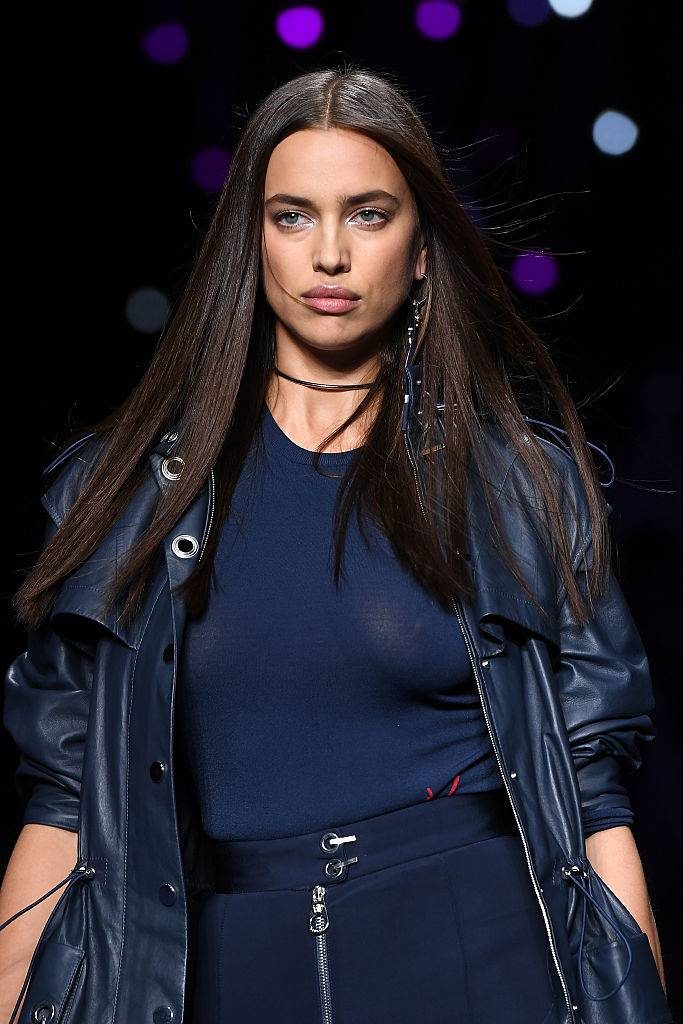 Brunette Bombshell Irina Shayk Looks Perfect in a See-Through Top gallery, pic 4