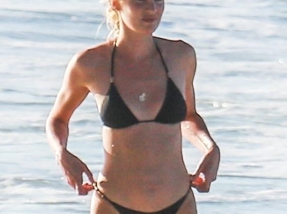 Bikini-Clad Candice Swanepoel Sizzles on a Beach in Brazil