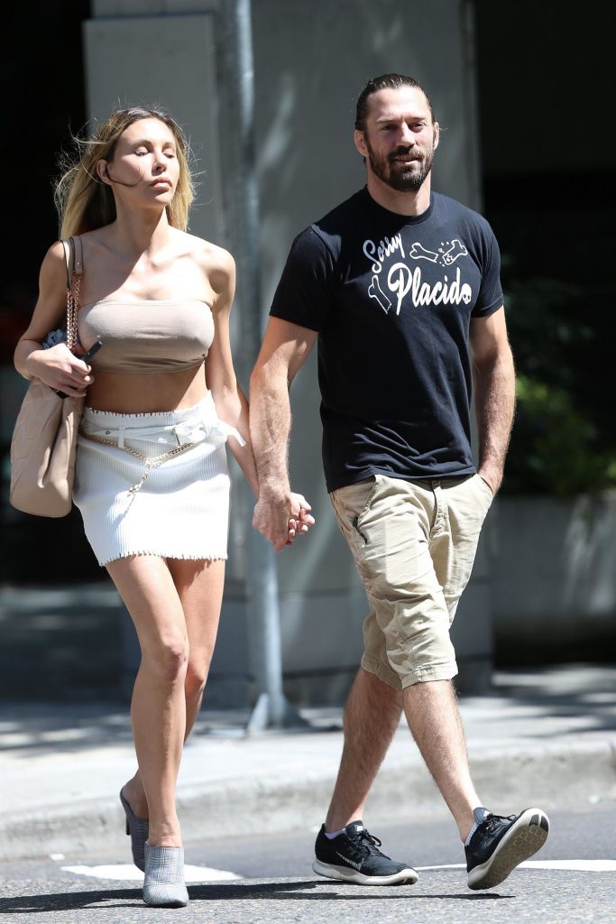 Braless Chloe Lattanzi Showing Her Hard Pokies in the Streets gallery, pic 42