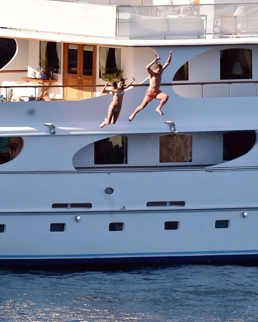 Bikini-Clad Cairo Dwek Having Fun on a Yacht in Portofino  gallery, pic 68