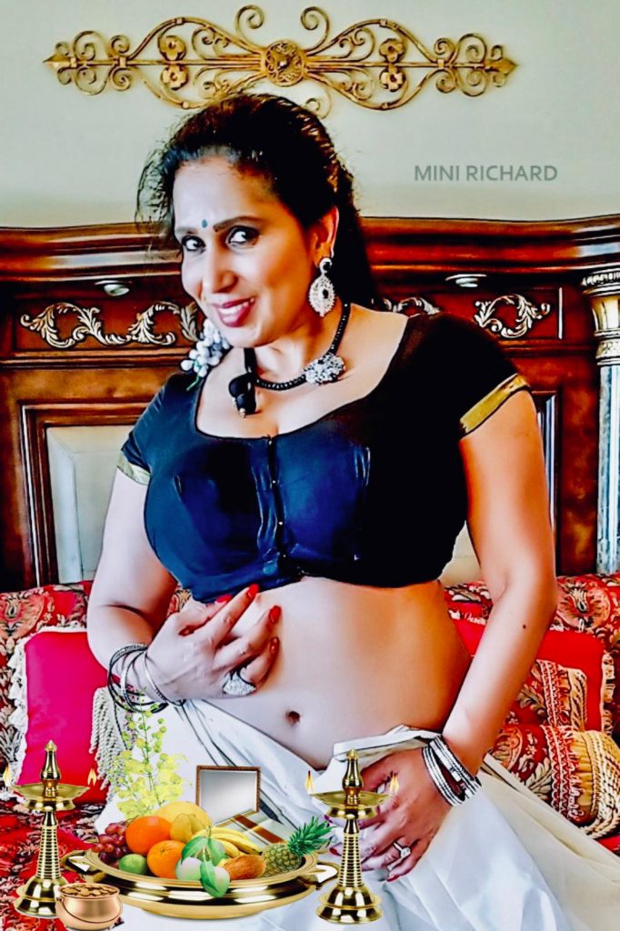 Busty Indian MILF Mini Richard Shows Her Boobs and Her Sexy Back gallery, pic 6