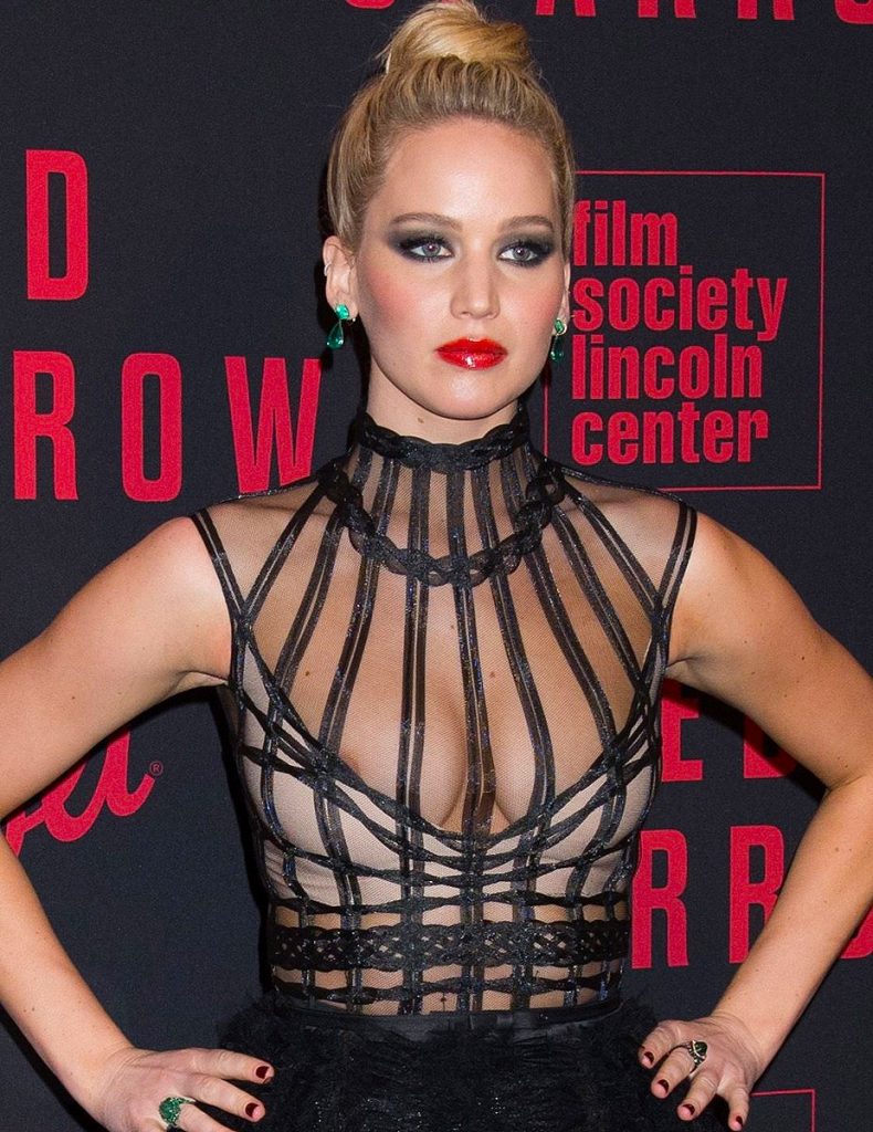 Jennifer Lawrence Nip Slip Pictures from Red Sparrow Premiere gallery, pic 2
