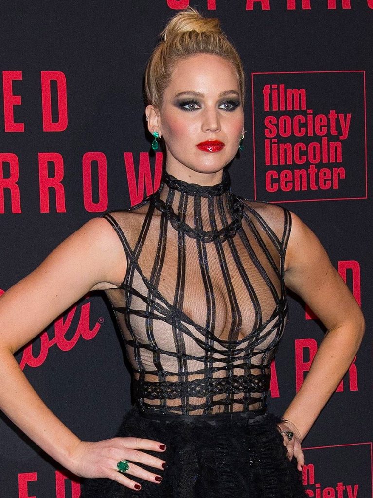 Jennifer Lawrence Nip Slip Pictures from Red Sparrow Premiere gallery, pic 20