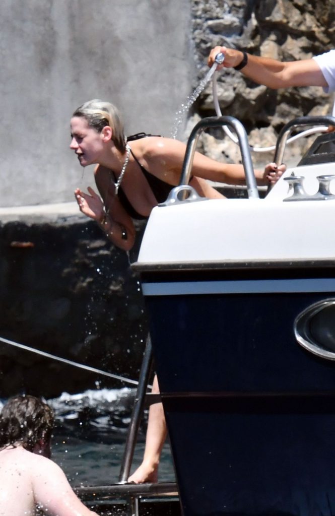 Kristen Stewart Sunbathing Topless on a Yacht  gallery, pic 70