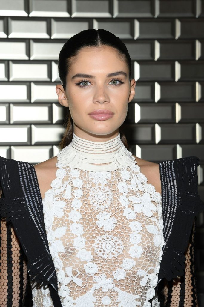 Brazen Beauty Sara Sampaio Shows Tits in a See-Through Dress gallery, pic 66