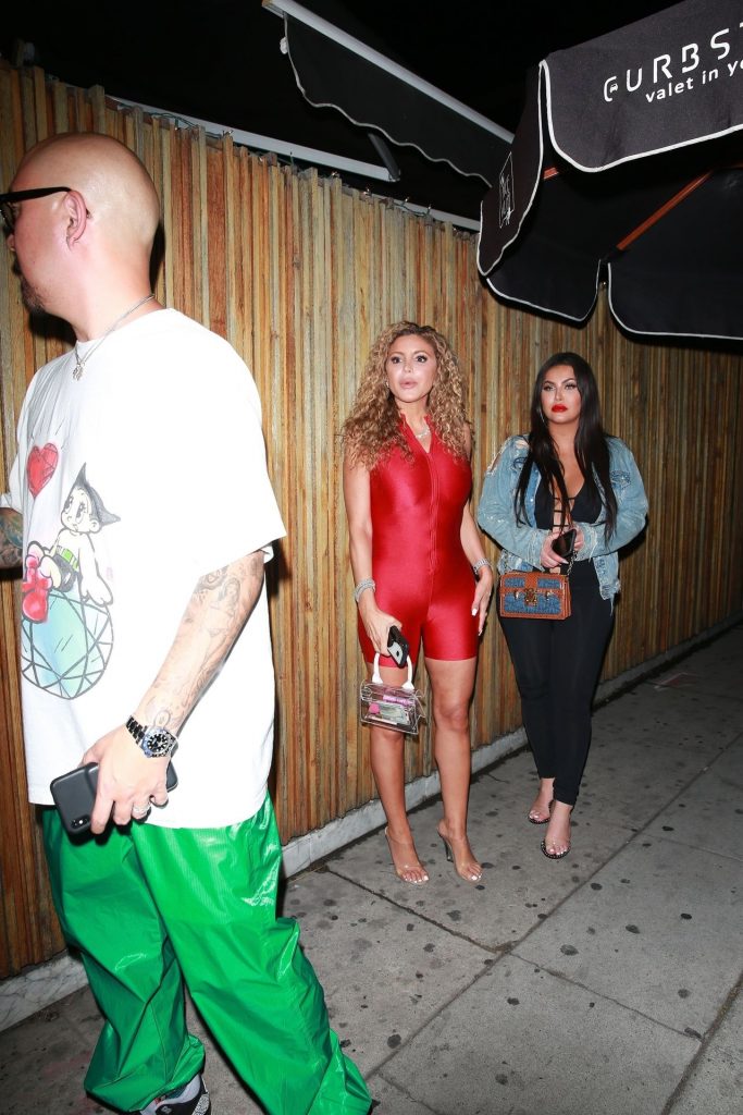 Reality TV Star Larsa Pippen Stuns in a Red Unitard  gallery, pic 138