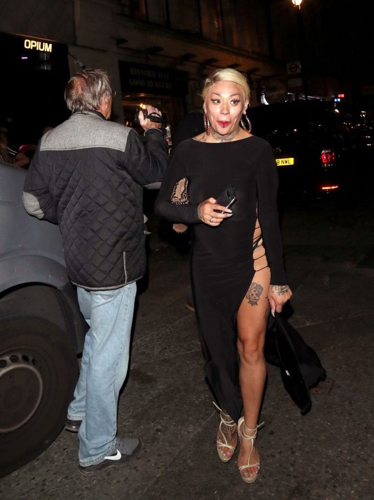 Mannish Blonde Mutya Buena Shows Off in a See-Through Dress gallery, pic 52