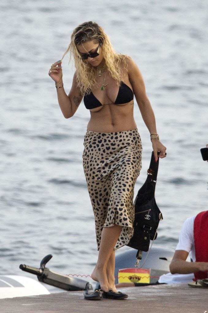 Latest Rita Ora Underboob Pictures from Ibiza  gallery, pic 46