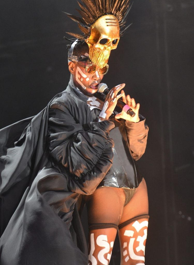 Sexy Granny Grace Jones Flashing Her Naughty Bits on Stage gallery, pic 68