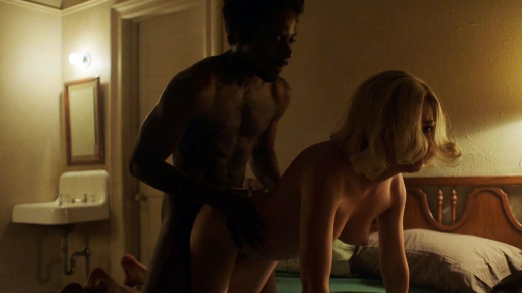 Emily Meade’s Nude Interracial Sex Scene from The Deuce video screenshot 8