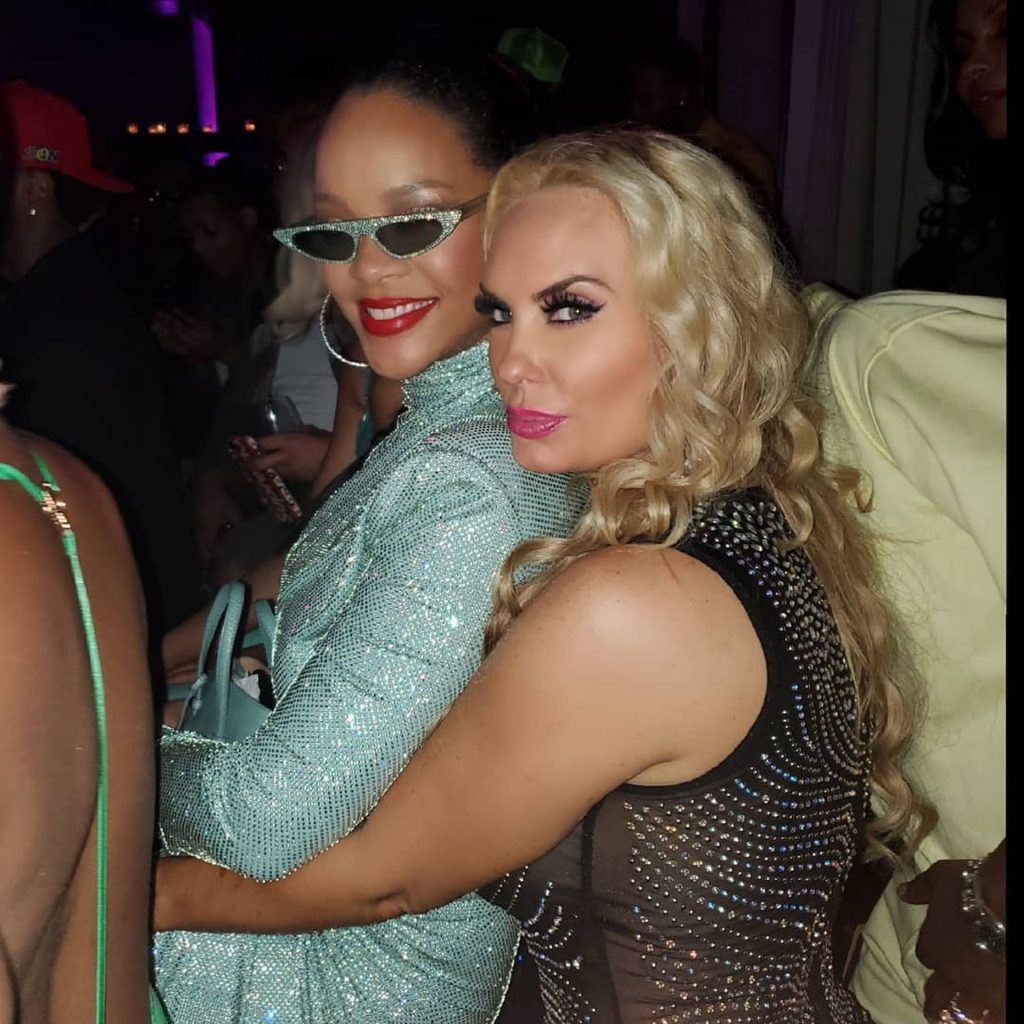 Thick Blonde Coco Austin Shows Tits in a Transparent Dress gallery, pic 64