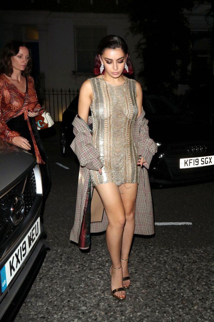 Busty Beauty Charli XCX Looks Awesome in a See-Through Dress gallery, pic 26