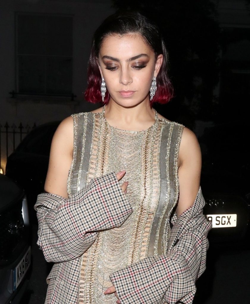 Busty Beauty Charli XCX Looks Awesome in a See-Through Dress gallery, pic 62