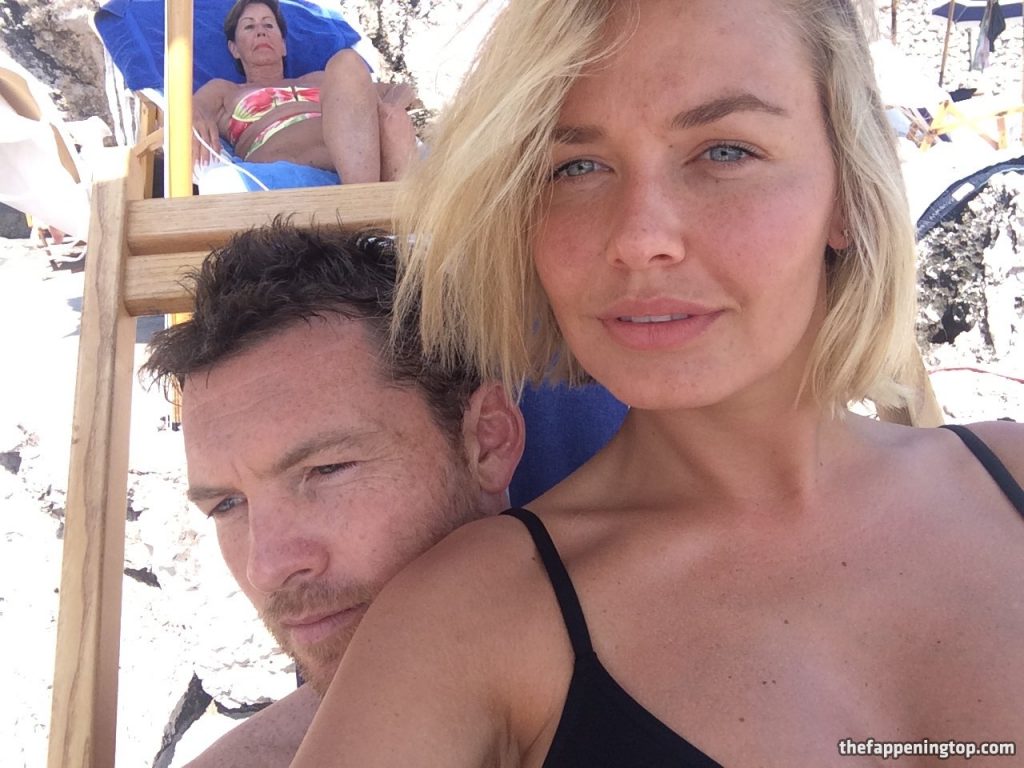 Shameless Lara Bingle Shows Her Huge Natural Boobs on a Beach gallery, pic 204