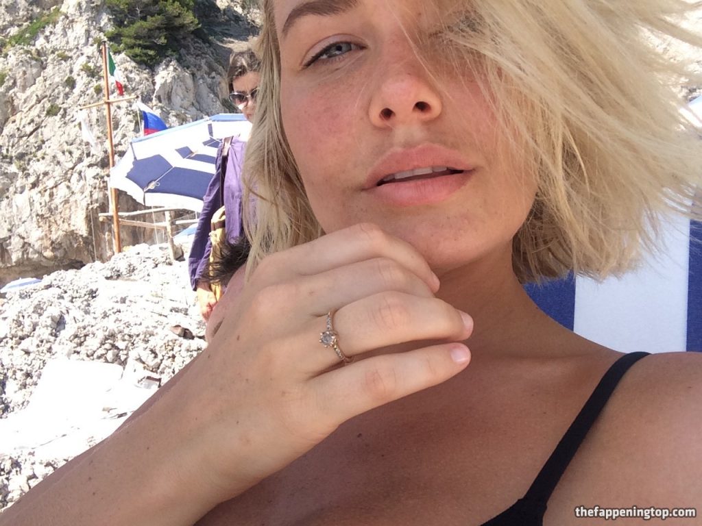 Shameless Lara Bingle Shows Her Huge Natural Boobs on a Beach gallery, pic 182