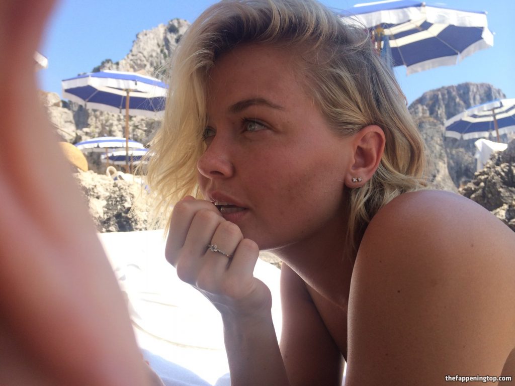 Shameless Lara Bingle Shows Her Huge Natural Boobs on a Beach gallery, pic 84