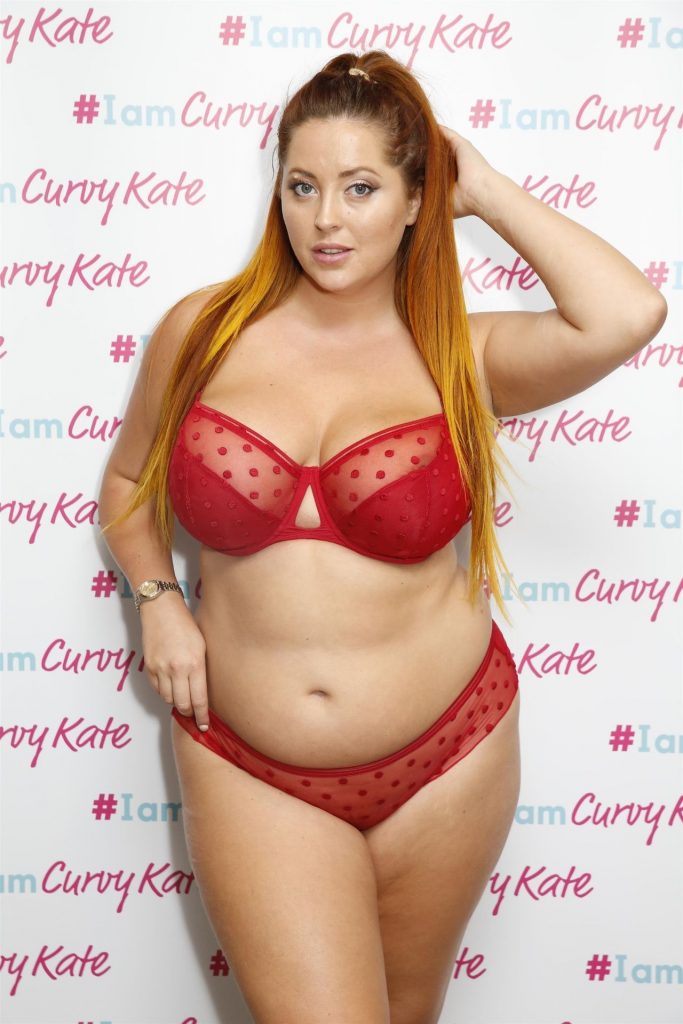 Big Babe Lucy Collett Proudly Displaying Her Fat Body in Lingerie gallery, pic 28