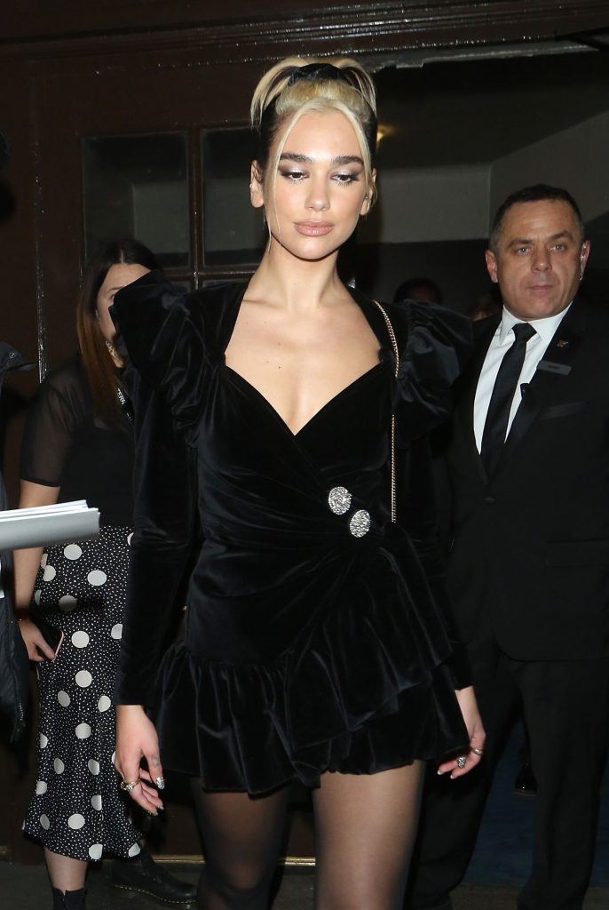 Leggy Blonde Dua Lipa Looks Beautiful in a Short Dress  gallery, pic 40