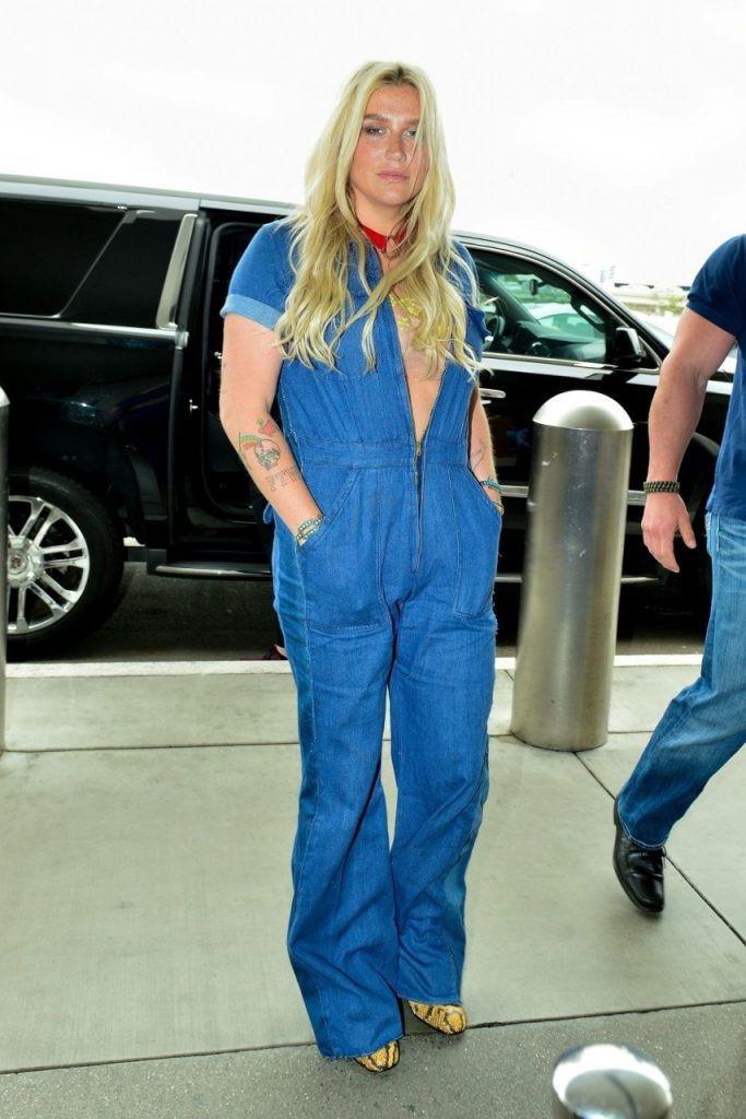 Denim-Clad Kesha Winks at the Camera and Looks Stoned  gallery, pic 26