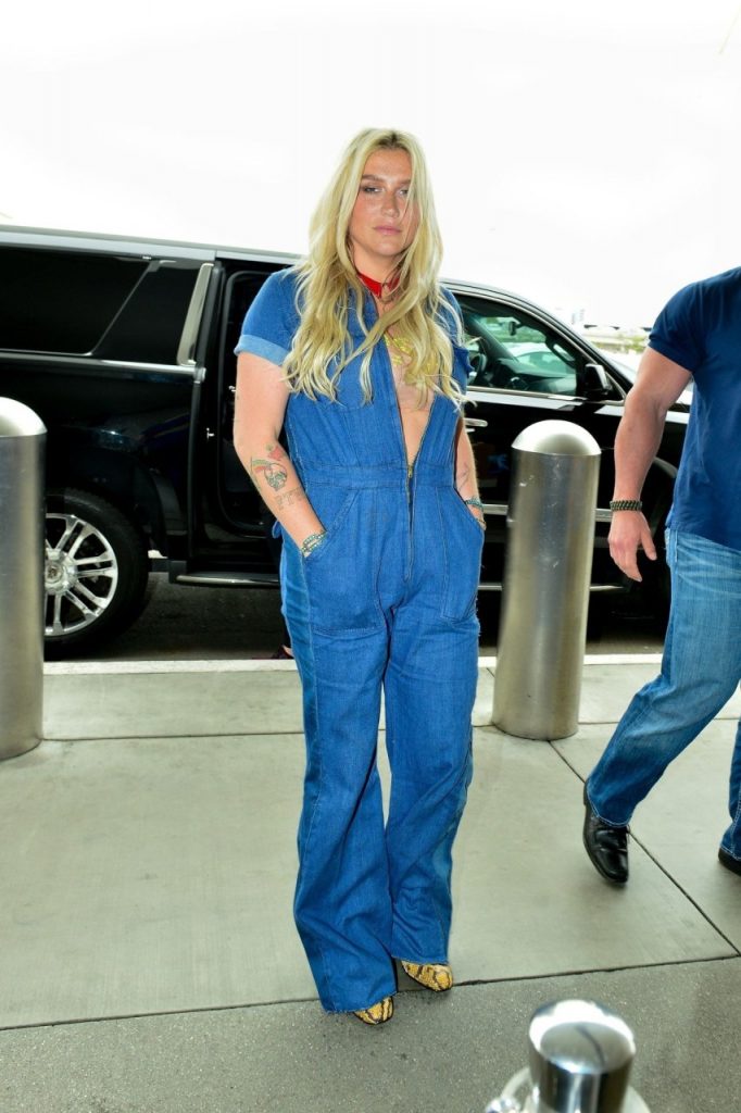 Denim-Clad Kesha Winks at the Camera and Looks Stoned  gallery, pic 28
