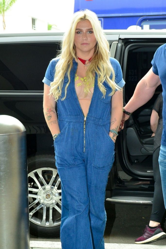 Denim-Clad Kesha Winks at the Camera and Looks Stoned  gallery, pic 4