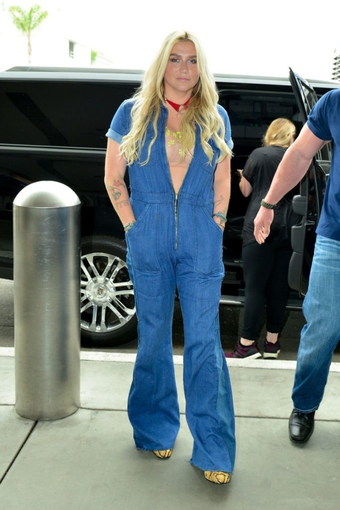 Denim-Clad Kesha Winks at the Camera and Looks Stoned  gallery, pic 10