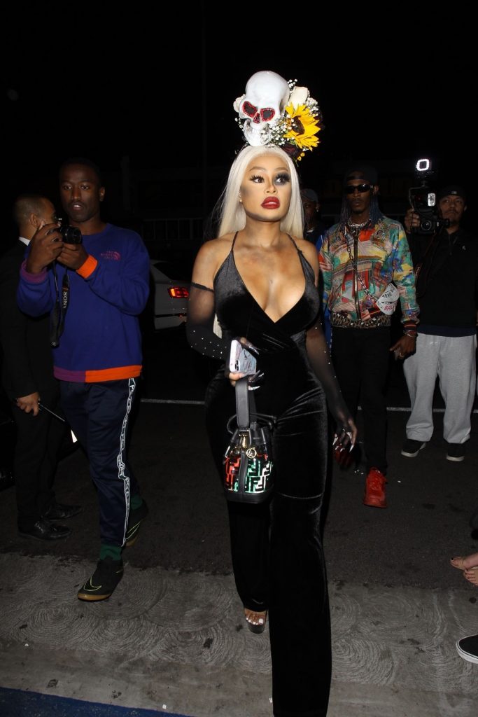 Blac Chyna Showing Her Boobs in an Outrageous Costume  gallery, pic 78
