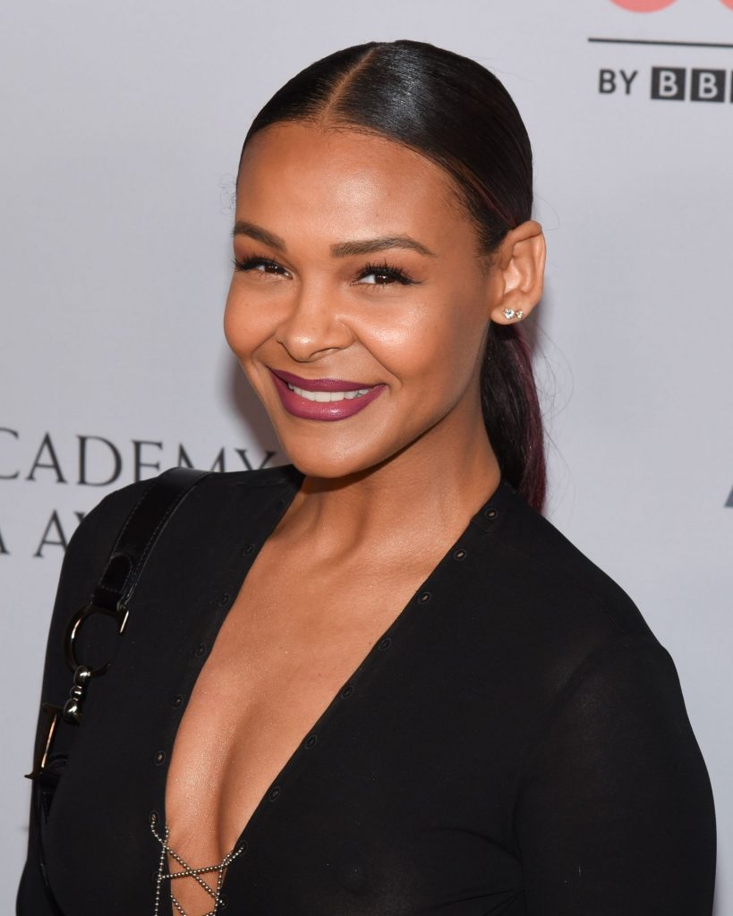 Samantha Mumba Flaunts Her Rack in a See-Through Black Dress gallery, pic 16