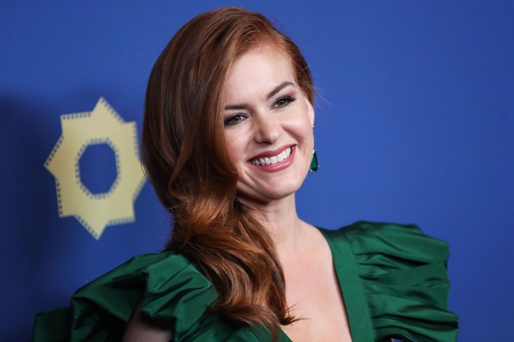 Redheaded Beauty Isla Fisher Stuns in a Cleavage-Baring Dress gallery, pic 244