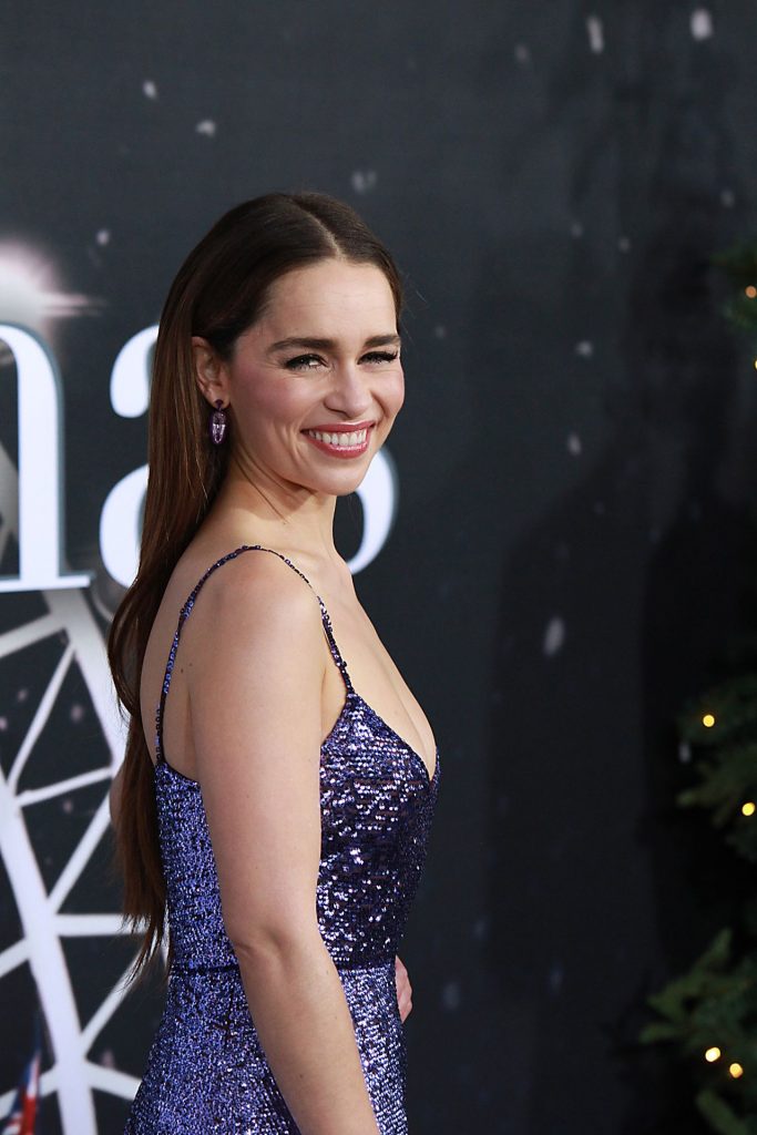 Emilia Clarke Looks Stunning in a Cleavage-Baring Dress gallery, pic 84