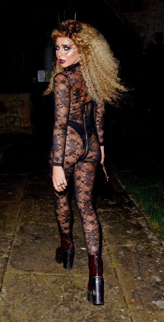 Shameless Blonde Gabby Allen Showing Off in a See-Through Outfit gallery, pic 24