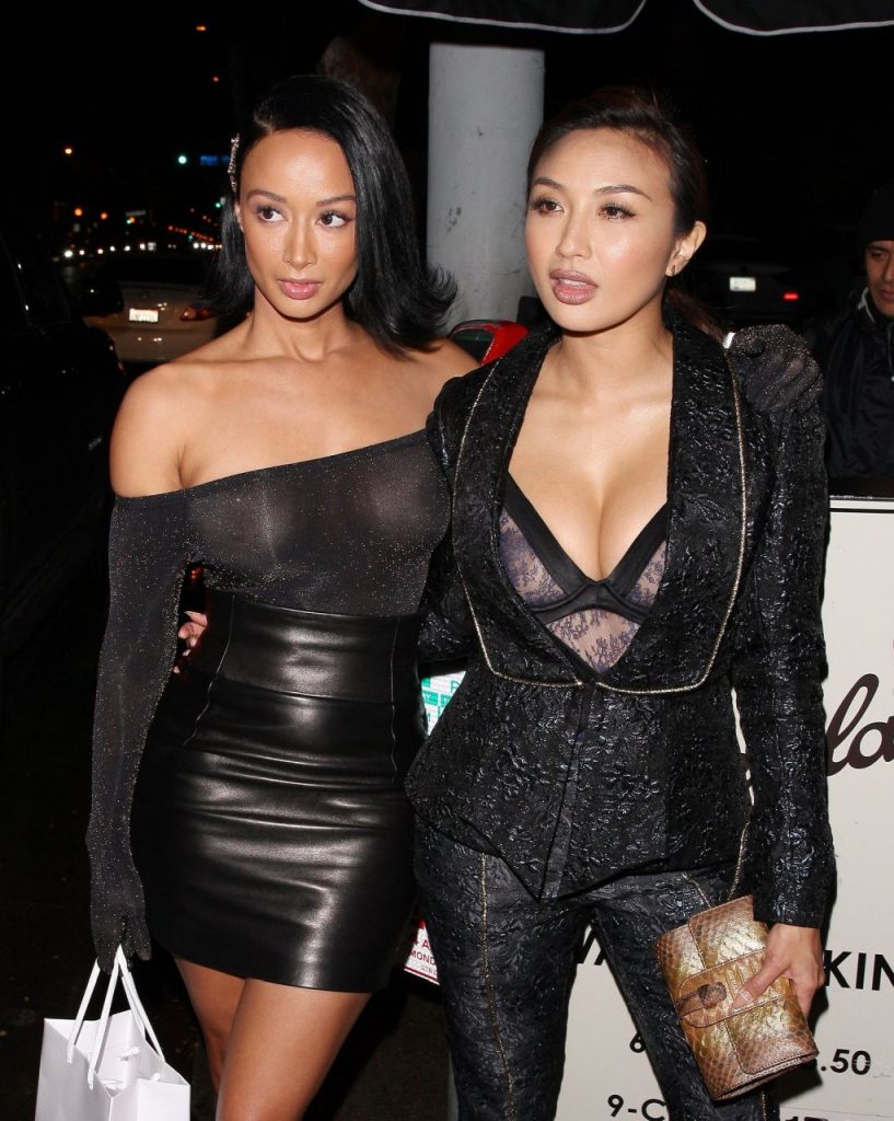 Draya Michele Displays Her Delicate Breasts in a Sheer Top gallery, pic 12