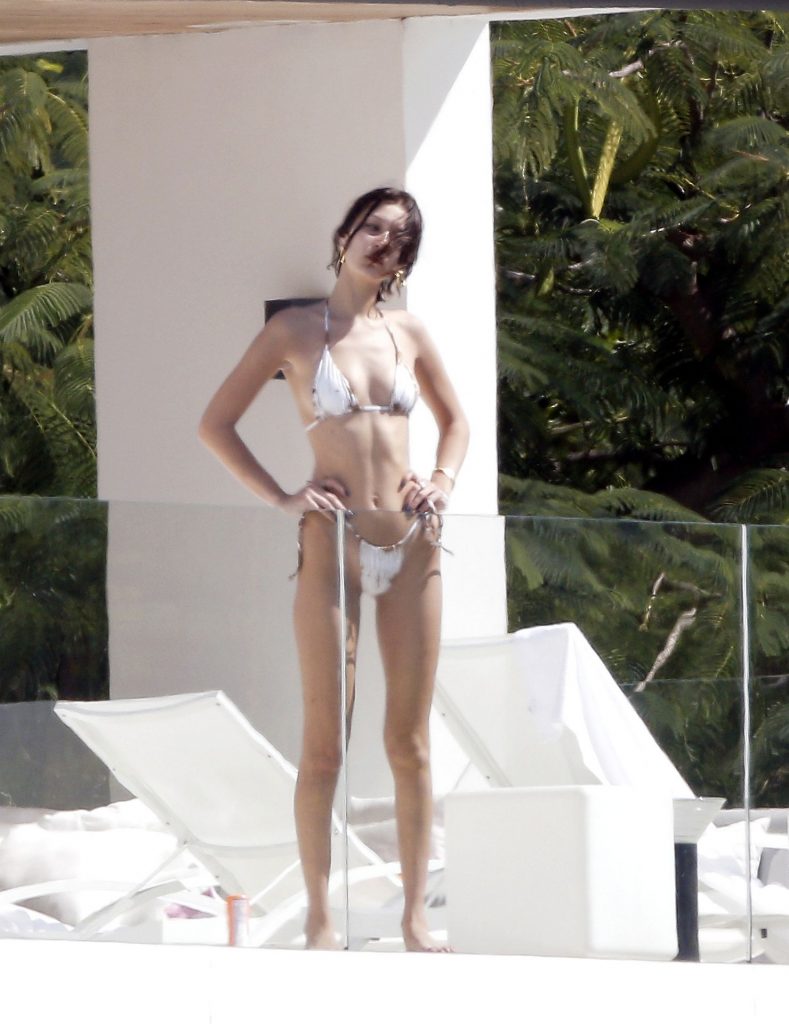Famous and Fuckable Model Bella Hadid in a Tiny Two-Piece Swimsuit gallery, pic 88