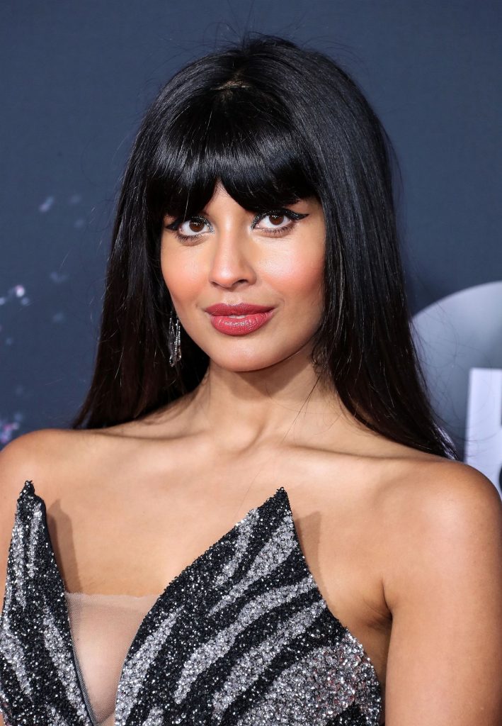 Shy-Looking Cutie Jameela Jamil Shows Her Stunning Cleavage gallery, pic 42