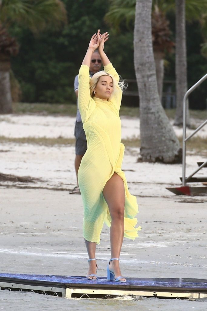 Thick Beauty Rita Ora Flashes Her Ass and More (Upskirt Pictures) gallery, pic 2