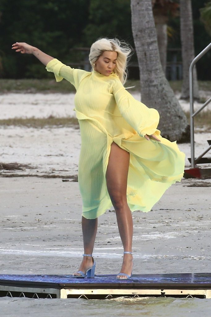 Thick Beauty Rita Ora Flashes Her Ass and More (Upskirt Pictures) gallery, pic 20