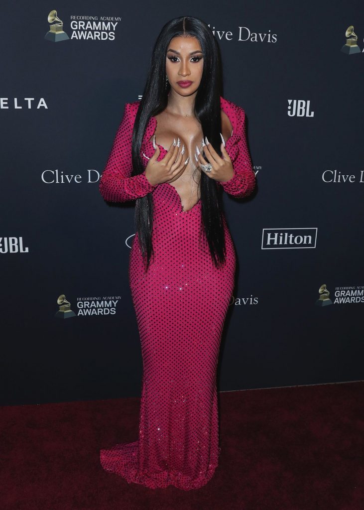 Ratchet Brunette Cardi B Shows Her Ridiculous Cleavage in HQ gallery, pic 60