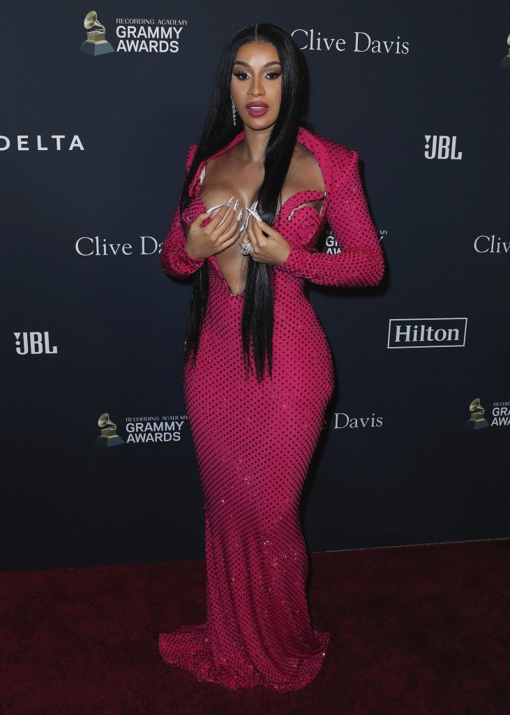Ratchet Brunette Cardi B Shows Her Ridiculous Cleavage in HQ gallery, pic 68