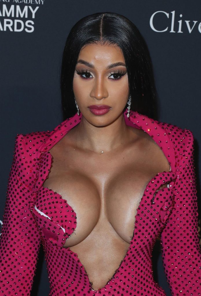 Ratchet Brunette Cardi B Shows Her Ridiculous Cleavage in HQ gallery, pic 138