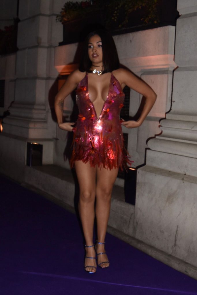 Sexy Songstress Mabel Showing Her Perfect Boobs in a Skimpy Dress gallery, pic 22