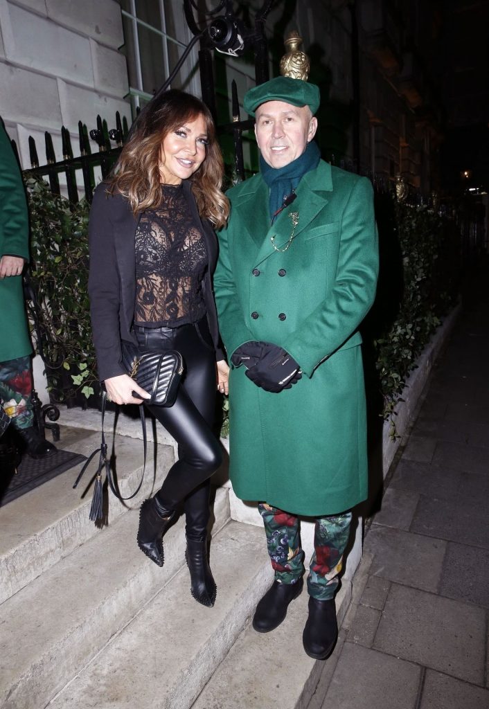 Lizzie Cundy Looks Sexy in Leather Pants and a See-Through Top gallery, pic 30