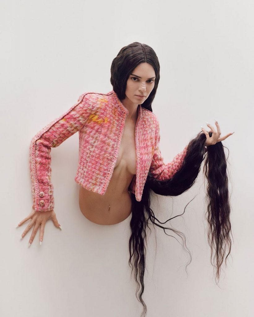 Kendall Jenner Kind Of Goes Topless in an Artsy Photoshoot gallery, pic 16