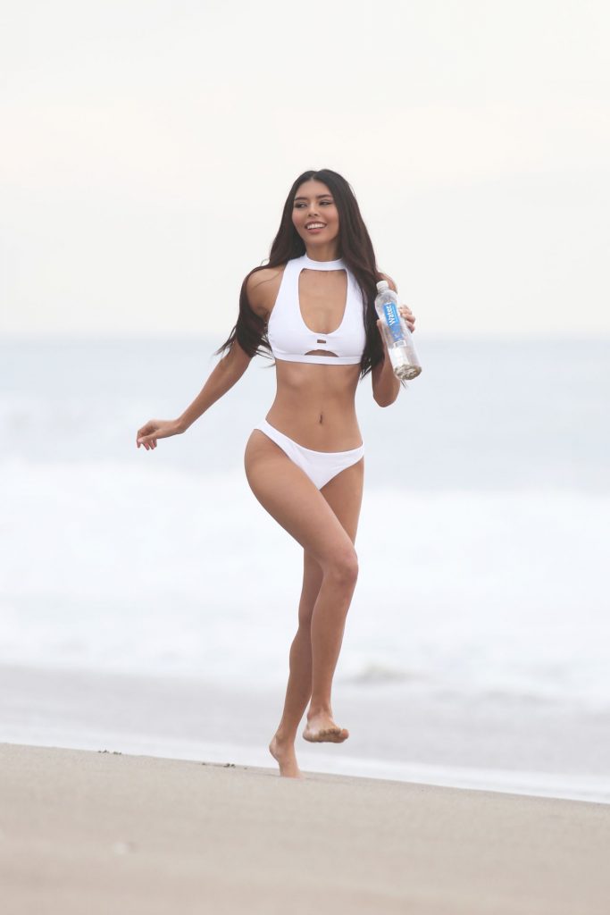 Nicole Esparza Prancing Around in a Revealing Swimsuit, Looking Hot gallery, pic 84