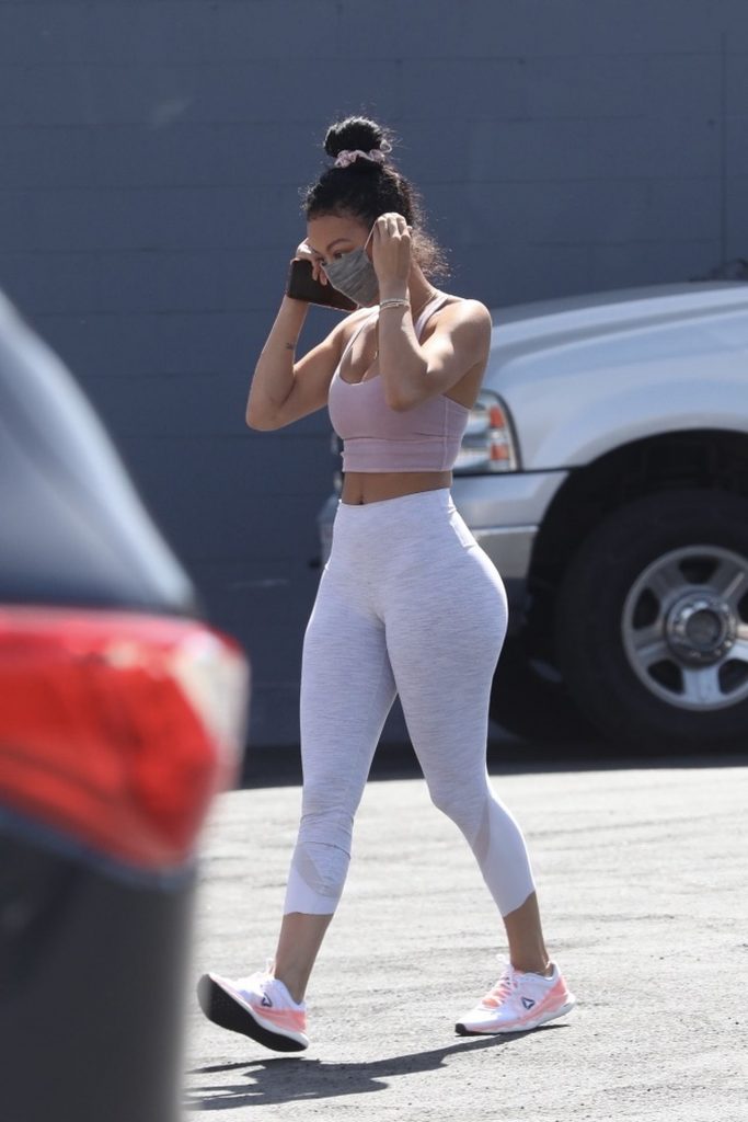 Draya Michele Showing Her Boobs, Abs, Ass, and Cameltoe gallery, pic 8